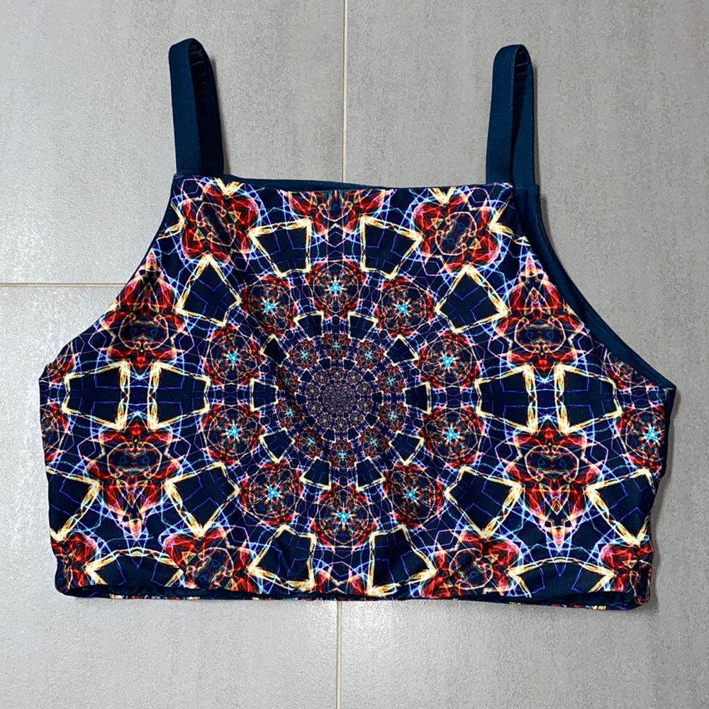 Wolven Moonlight Mandala Reversible 4-way Top